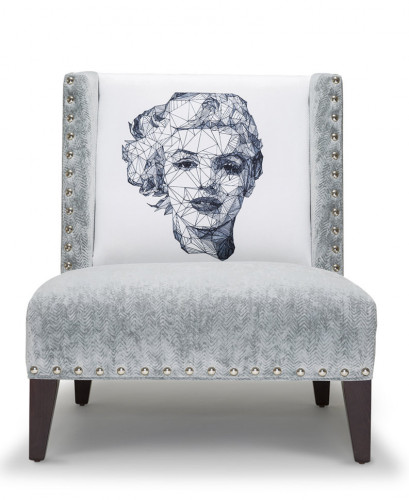 кресло icon by josh bryan серебро в Нижневартовске