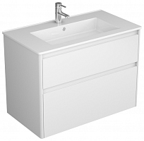 тумба aventino 85 venecian белый с 2-мя ящиками под ум-к оскар 85 в Нижневартовске