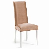 стул freia песочный с белыми ножками от la forma (ex julia grup) в Нижневартовске