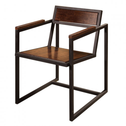 кресло loft №2 коричневое в Нижневартовске