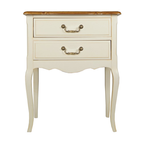 бежевая прикроватная тумба leontina (2 ящика) в Нижневартовске