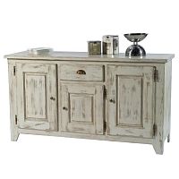 комод 31 solea белый с эффектом искусственного старения в Нижневартовске