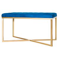 банкетка ультрамарин на золотом основании в Нижневартовске