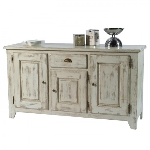 комод 31 solea белый с эффектом искусственного старения в Нижневартовске