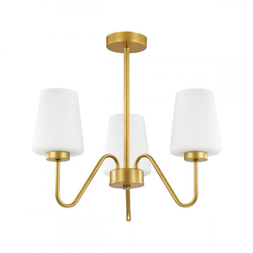 подвесная люстра lumion olivia 3791/3c белая в Нижневартовске