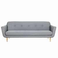 диван otto прямой серо-голубой в Нижневартовске