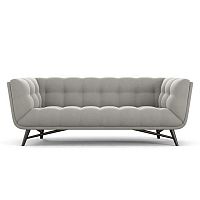 диван soja двухместный прямой серый в Нижневартовске