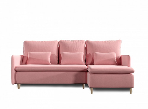 диван-кровать ron розовый в Нижневартовске