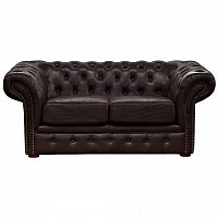 диван gd-pjs06602-pj340 двухместный прямой коричневый в Нижневартовске