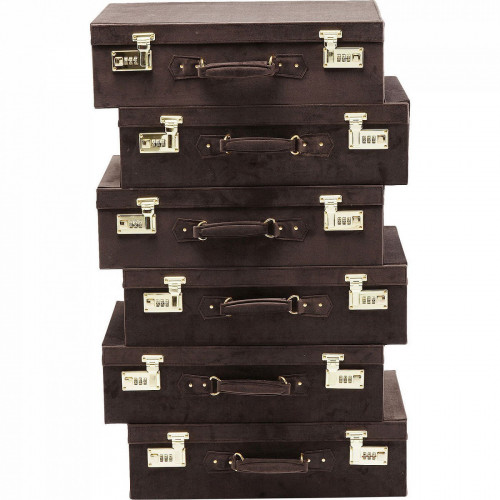 комод высокий suitcase коричневый в Нижневартовске