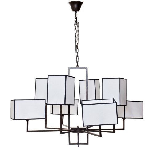 люстра потолочная laverne чёрная, золото в Нижневартовске