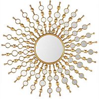 зеркало-солнце золотое большое диаметр 98 см jol в Нижневартовске