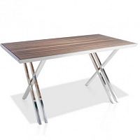 стол письменный bz511 nogal от angel cerda коричневый в Нижневартовске