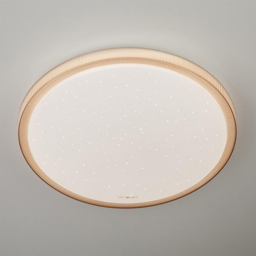 потолочный светодиодный светильник eurosvet sandy 40014/1 led кофе в Нижневартовске