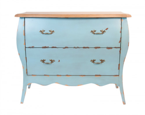 комод sandy голубой в Нижневартовске