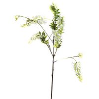 искусственный цветок горох виктория белый 105 см в Нижневартовске