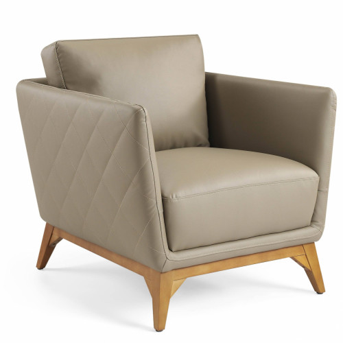 кресло nobleza от angel cerda серое в Нижневартовске