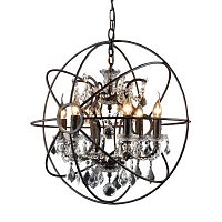 люстра foucault's orb crystal d52 антик (темная) чёрная в Нижневартовске
