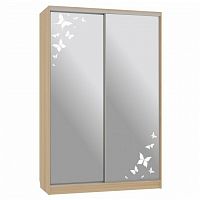 шкаф-купе для спальни mebelson гранд 4-600 бабочки в Нижневартовске