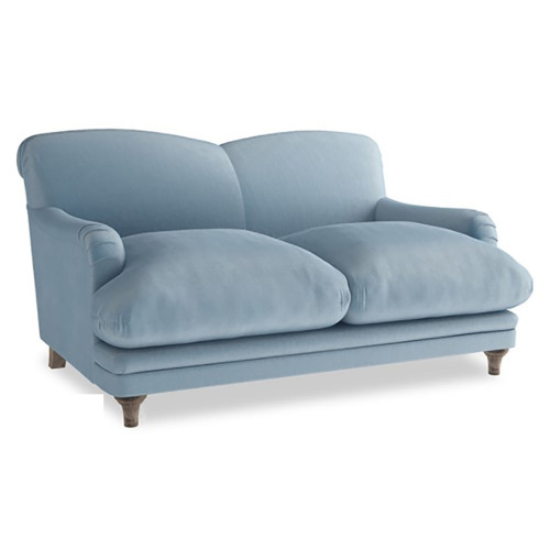 диван pudding прямой голубой в Нижневартовске