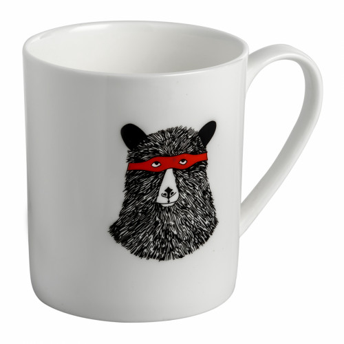 кружка мишка в маске в Нижневартовске