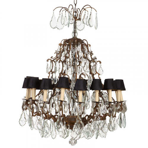 люстра 107267 от eichholtz прозрачная/латунь в Нижневартовске