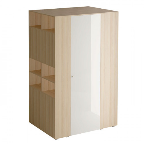 шкаф-гардероб play ясень коимбра бежевый, белый в Нижневартовске