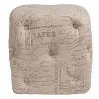 пуф manele gris flax бежевый в Нижневартовске