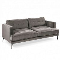 диван vinny трехместный серый от la forma (ex julia grup) в Нижневартовске