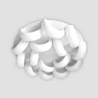 потолочная светодиодная люстра ambrella light orbital cloud fc18/15 wh 300w d1040 в Нижневартовске