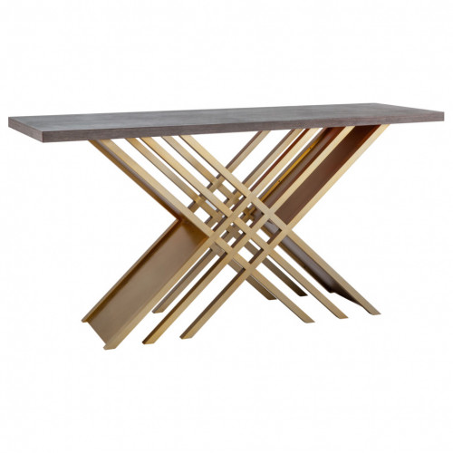 консоль gold inviting коричневая с золотом в Нижневартовске