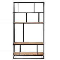 стеллаж makella black темный дуб в Нижневартовске