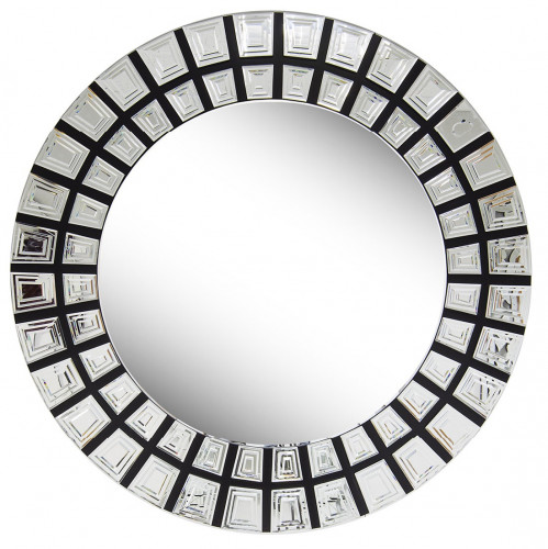 зеркало круглое в стеклянной раме fredricka в Нижневартовске