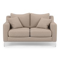 диван mendini двухместный прямой бежевый в Нижневартовске