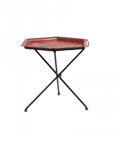 стол сервировочный, расписанный вручную surpresa красный в Нижневартовске