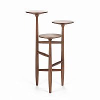 стол кофейный tripod темно-коричневый в Нижневартовске