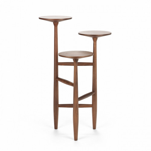 стол кофейный tripod темно-коричневый в Нижневартовске