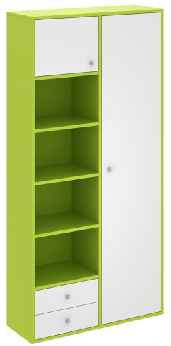 шкаф pinokkio правый лайм с белым в Нижневартовске