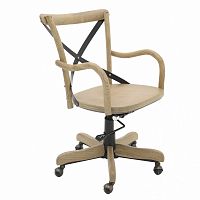 стул офисный бежевый в Нижневартовске