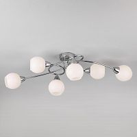 потолочная люстра eurosvet whitney 30133/6 хром в Нижневартовске