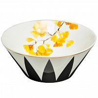 салатник 17 см желтый орнамент в Нижневартовске