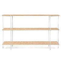 стеллаж florian white светлый дуб в Нижневартовске