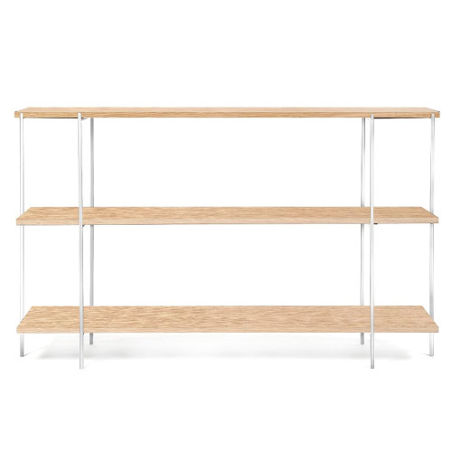 стеллаж florian white светлый дуб в Нижневартовске