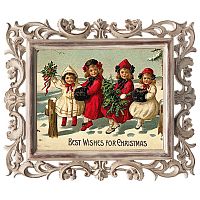 картина «с новым годом!» в раме «соланж», версия 6 в Нижневартовске