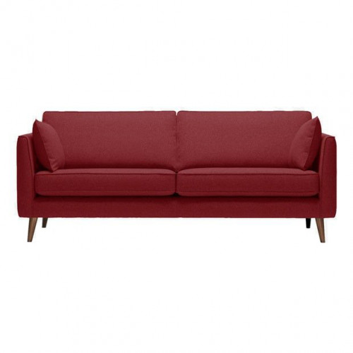 диван viola прямой бордовый в Нижневартовске