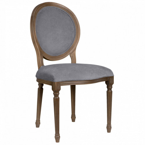 стул с овальной спинкой медальонсерый в Нижневартовске