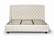 кровать двуспальная 180х200 белая с каретной стяжкой dante в Нижневартовске