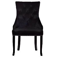 стул велюр черный 63х56х99 в Нижневартовске