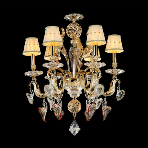 люстра md102729-6a от illuminati золото/янтарная в Нижневартовске