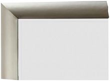 зеркало прямоугольное настенное серебро - верхний правый угол в Нижневартовске